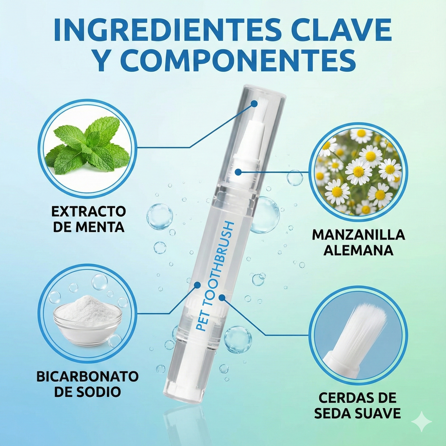 PetSmile™ Cepillo Dental Pro-Repair